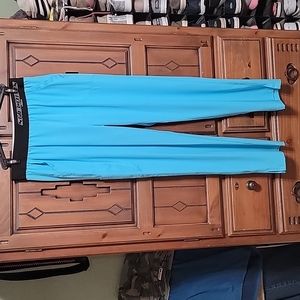 Sketchers Turquoise scrub pant, medium
